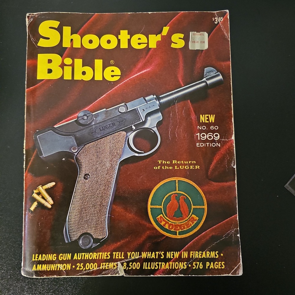 VINTAGE 1969 EDITION #60 SHOOTER'S BIBLE REFERENCE CATALOG